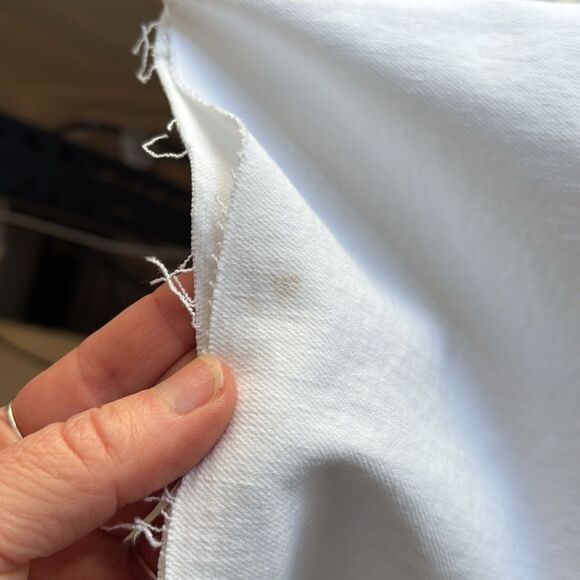 J Crew Slim Wide Leg Jeans Womens Size 32 White - Picture 14 of 15